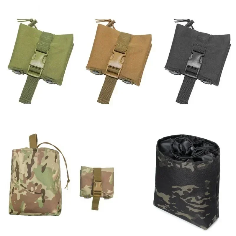 Tactical Dump Pouch Foldable Drop Bag - Kleine Taille Tasche Falten Molle Taktische