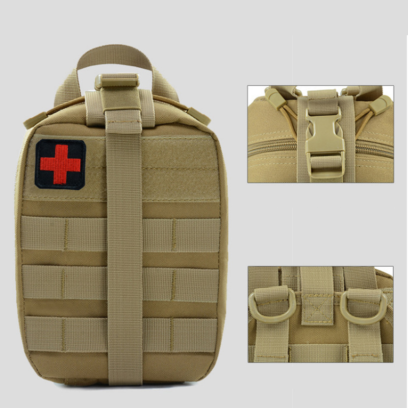 Tactical Med Kit Pouch Ifak Rip Away - Erste-Hilfe-Tasche Leer, Molle IFAK-Beutel, EMT Taktische