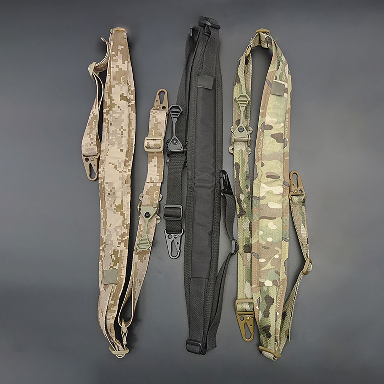 Tactical Sling 2 Point Quick Adjust Rifle - Taktischer 2-Punkt-Gewehrgurt Schnellverschluss-Seilgurt Verstellbarer Mehrzweck-Outdoor-Schultergurt Kampf-