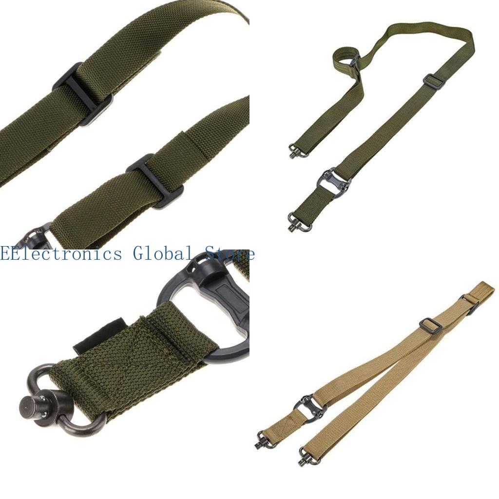 Tactical Sling 2 Point Quick Adjust Rifle - 462b schwarzer Nylon -Umhängetaschen -Gürtel Ersatz