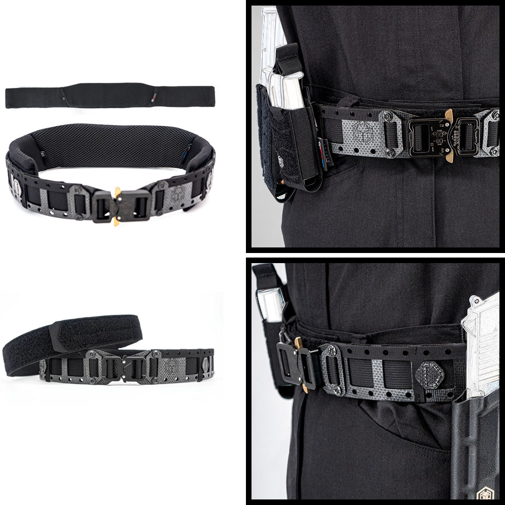 Tactical Combat Belt Quick Release Buckle - Taktischer Kampfgürtel, Lasergeschnittener Molle-Rigger-Kampfgürtel mit Schnellverschluss-Schnalle,