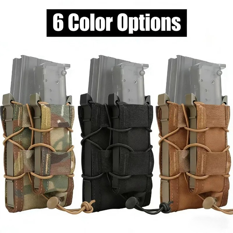 Taktische Magazintasche, Camou – Molle Mag Pouch Double Magazine 5.56 9Mm Bewertung und Preis