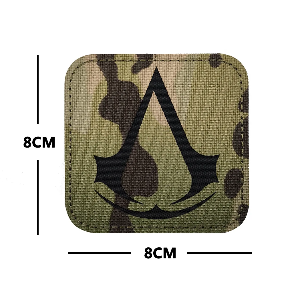Taktische Aufnäher mit Assassi – Patch Morale Tactical Military Hook Loop Bewertung und Preis