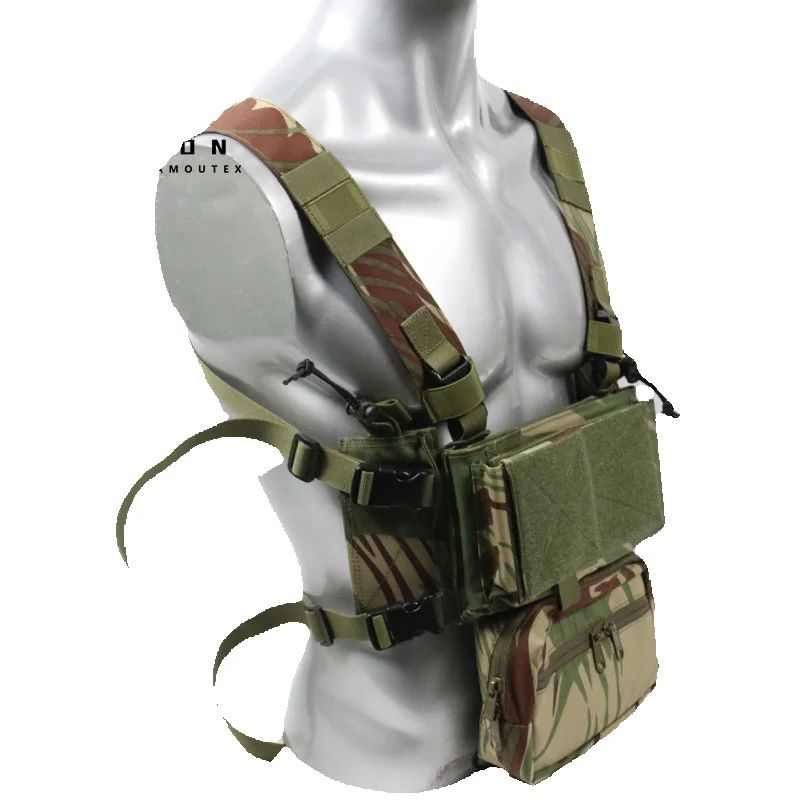 Rhodesian Brushstroke Camo Tac – Tactical Chest Rig Modular Micro Fight Bewertung und Preis