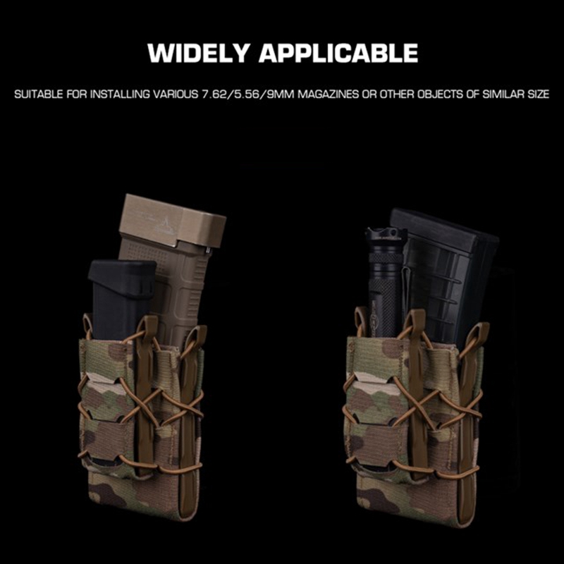 5,56 + 9 mm Doppel-Magazintasc – Molle Mag Pouch Double Magazine 5.56 9Mm Bewertung und Preis